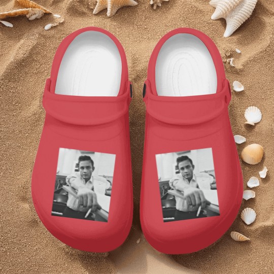 Discover Johnny Cash Retro Nurse Clogs