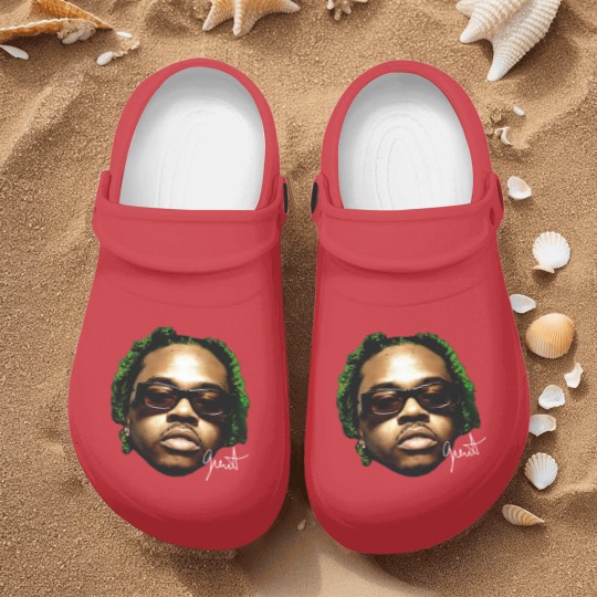 Discover GUNNA Nurse Clogs, Rare Hip Hop Graphic Print, Rap Nurse Clogs