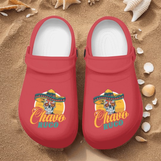 Discover Chavo Ruco regalo para chicanos y otros latinos Nurse Clogs