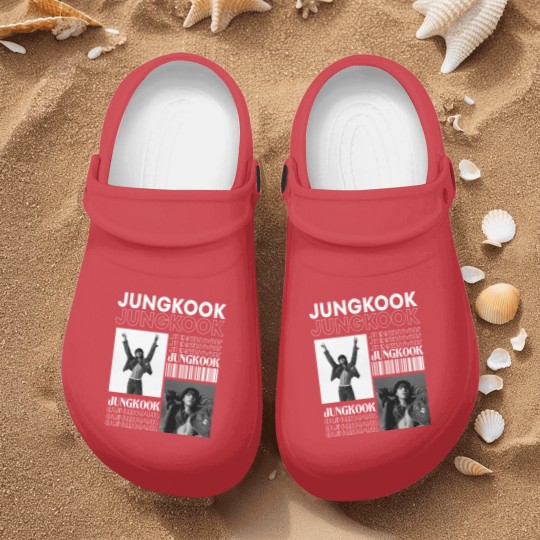 Discover Jungkookie Graphic 90s Nurse Clogs,Jungkook Bts Nurse Clogs, Vintage JungKook 90s Bootleg Nurse Clogs