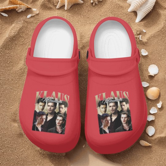Discover Klaus Mikaelson Vintage Nurse Clogs, Gift For Women and Man Unisex Nurse Clogs