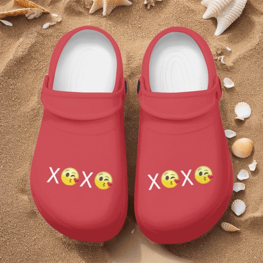 Discover "XOXO" Emojis Nurse Clogs