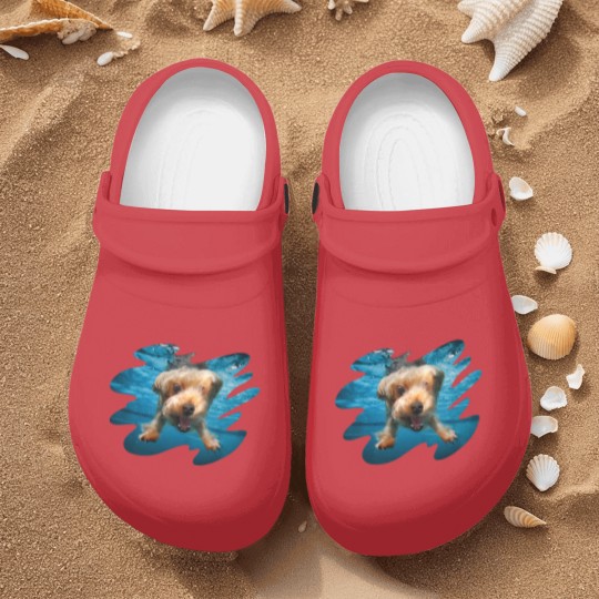Discover Underwater Dogs Brady by Seth Casteel Nurse Clogs