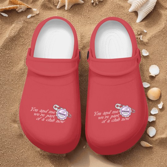 Discover Up; Grape Soda Pin Nurse Clogs