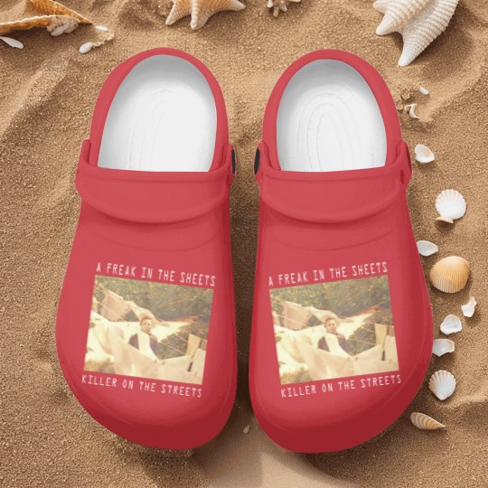 Discover A Freak In The Sheet Killer On The Streets, John Carpenter's HALLOWEEN Nurse Clogs