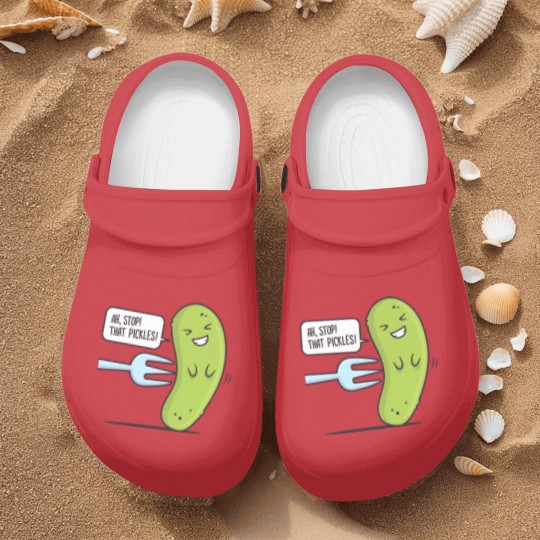Discover Stop! That Pickles Nurse Clogs