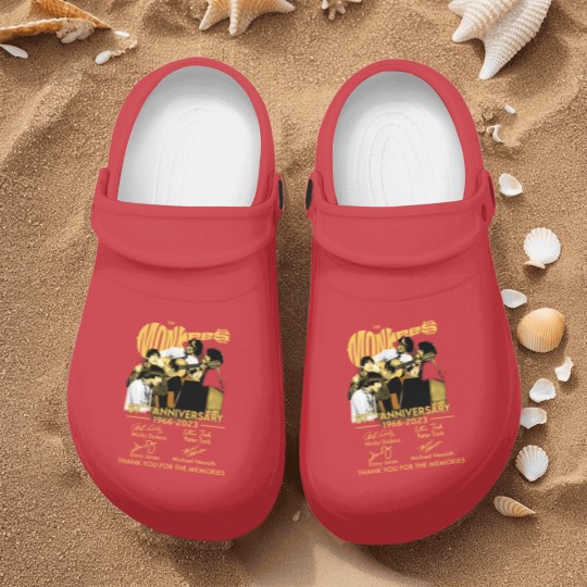 Discover The Monkees 56th Anniversary 1966-2022 Signatures Nurse Clogs,