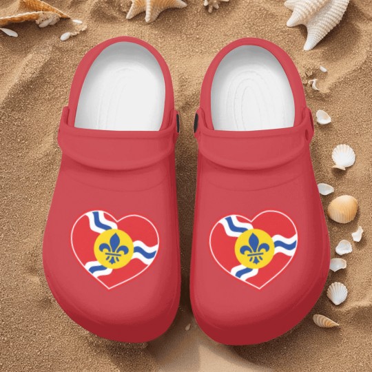 Discover I Heart Saint Louis - St Louis - Nurse Clogs