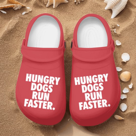 Discover Hungry Dogs Run Faster - Underdogs Hungry Dogs - Nurse Clogs