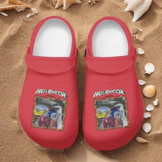 Discover 3 good designs helloween band Nurse Clogs