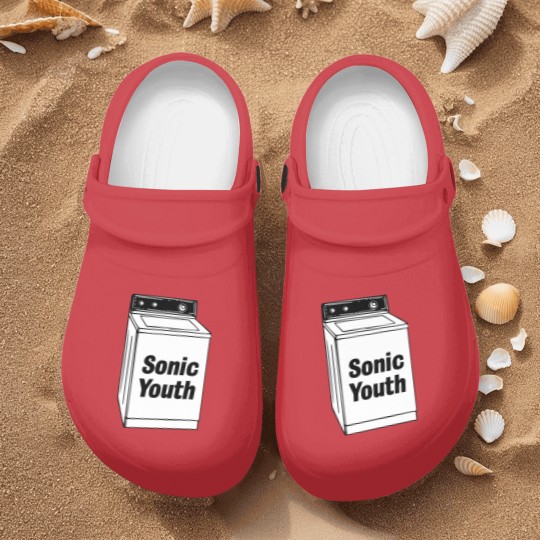 Discover Vintage Sonnic Youth Washing Machine Experimental Nurse Clogs