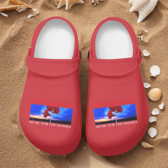Discover Depeche Mode "Music for the Masses" Nurse Clogs