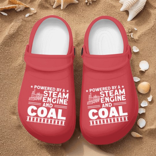 Discover Train Ride Steam Train Locomotive Nurse Clogs