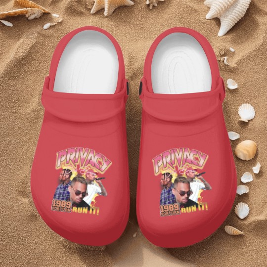 Discover Vintage Privacy Chris Brown Nurse Clogs, Chris Brown Hip Hop Tour 2022 Nurse Clogs