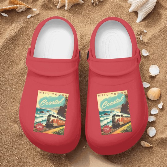 Discover Neil Young Coastal 2023 Tour Nurse Clogs, Neil Young Nurse Clogs, Neil Young Tour Poster Nurse Clogs