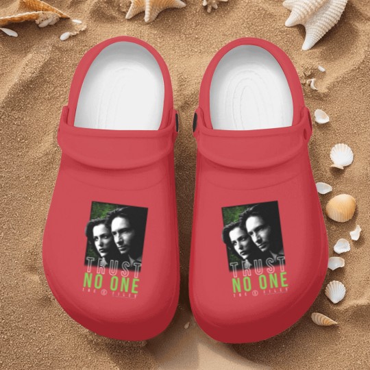 Discover The X-Files Mulder Scully Trust No One Nurse Clogs
