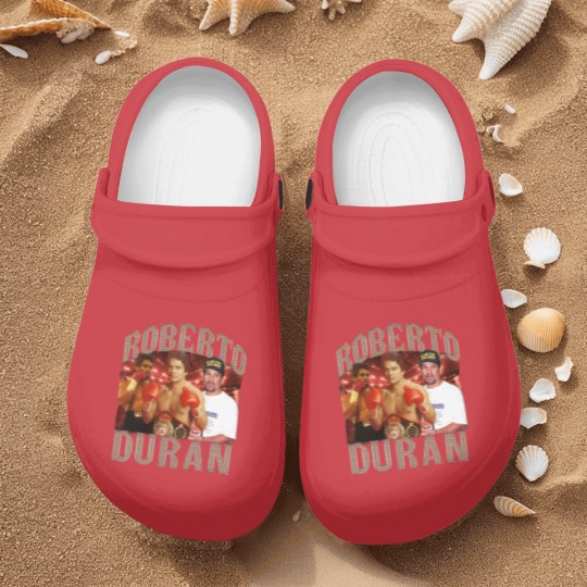 Discover Roberto Duran Nurse Clogs - Boxing Nurse Clogs Superstore  - Featuring Gervonta Nurse Clogs
