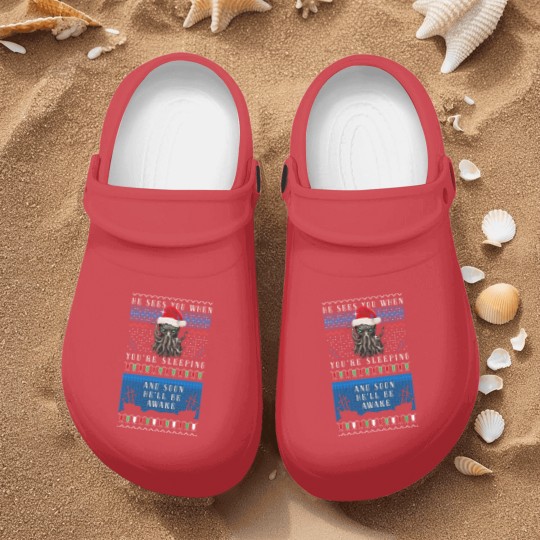 Discover Cthulhu Ugly Christmas  Nurse Clogs
