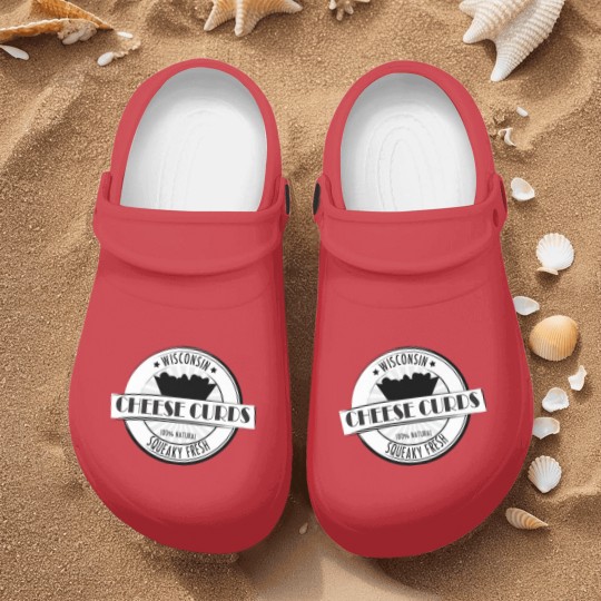 Discover Wisconsin Cheese Curds Nurse Clogs