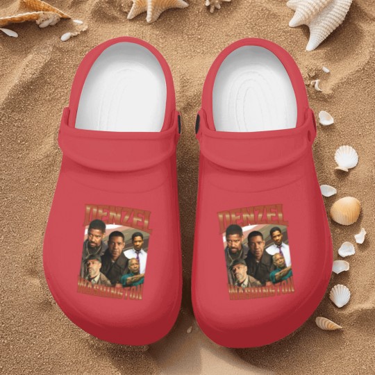 Discover DENZEL WASHINGTON Retro Vintage Nurse Clogs - Denzel Washington Tribute Nurse Clogs