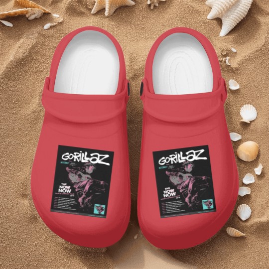 Discover Gorillaz The Now Now Nurse Clogs Retro Vintage 90s Hip Hop Graphic
