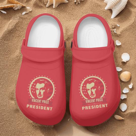 Discover Vincent Price for President Nurse Clogs Nurse Clogs
