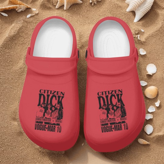Discover Faded Citizen D i c k Concert Flyer Nurse Clogs