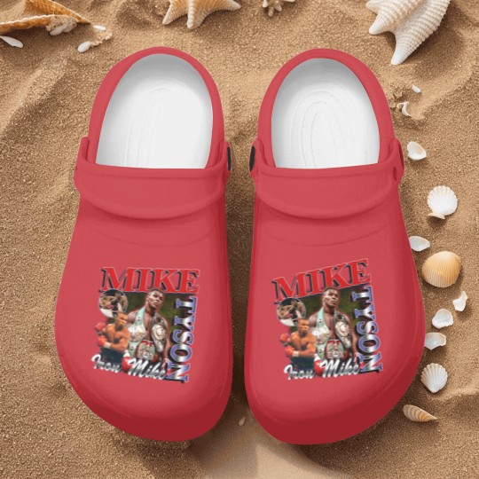 Discover Vintage Wash Mike Tyson Nurse Clogs, Vintage Acid Wash