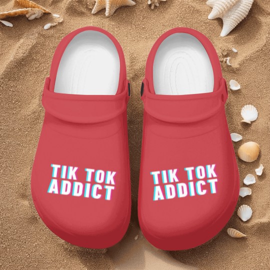 Discover Tik tok addict - Tik Tok - Nurse Clogs