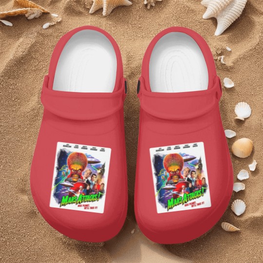 Discover Mars Attacks Soft Nurse Clogs, Mars Attacks Movie Poster Nurse Clogs