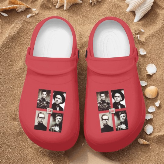 Discover Depeche Mode USA Tour 1988 Nurse Clogs, Depeche Mode Vintage Nurse Clogs, Depeche Mode Merch