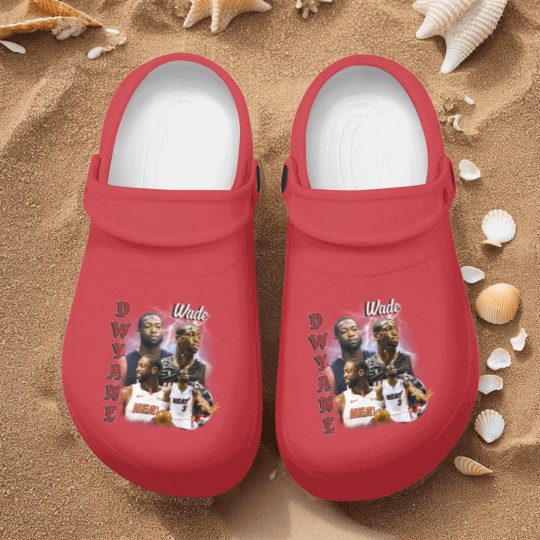 Discover Dwyane Wade Vintage Nurse Clogs, Vintage 90s Graphic Style Dwyane Wade Nurse Clogs
