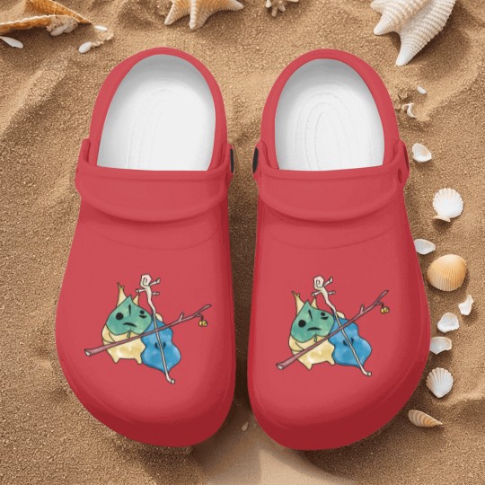 Discover Watercolor Windwaker Nurse Clogs