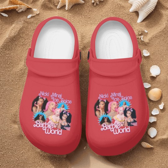 Discover Nicki Minaj x Ice Spice Barbie World Vintage Nurse Clogs