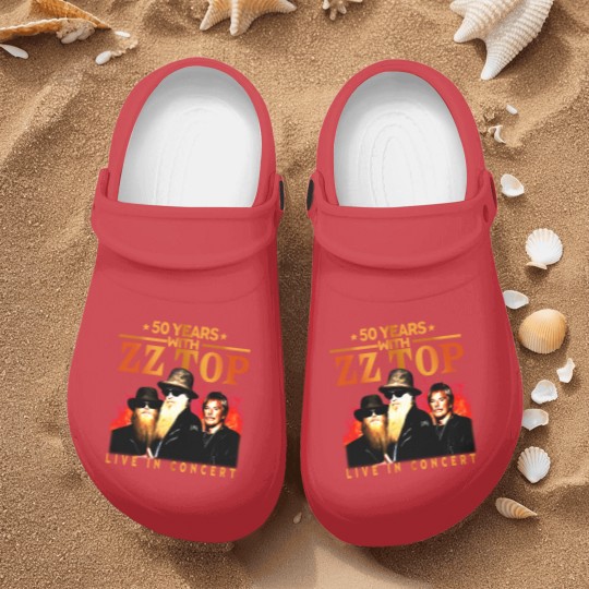 Discover ZZ Top 50 Years Live In Concert The Memories Nurse Clogs, ZZ Top Nurse Clogs