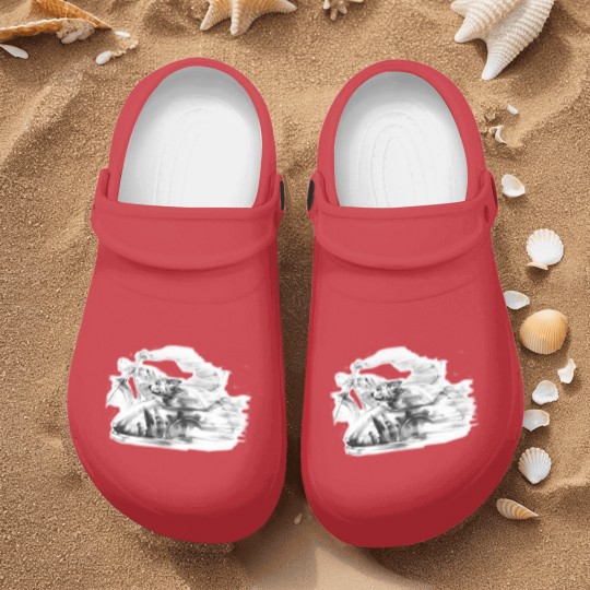Discover Dog in a Sidecar Nurse Clogs