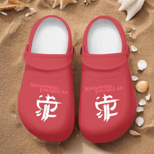 Discover Strapping Young band Nurse Clogs