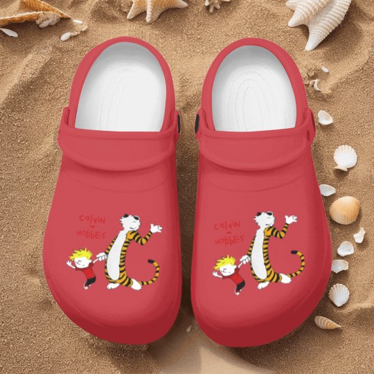 Discover Calvin and Hobbs Vintage Nurse Clogs