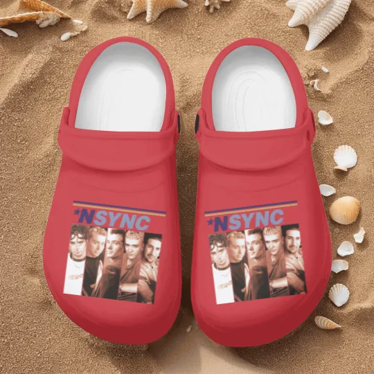 Discover Vintage NSYNC Boxes White Nurse Clogs Gift For Men Women S-3XL