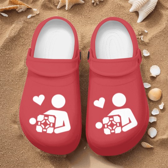Discover Adesivo Companion Cube Portal Nurse Clogs
