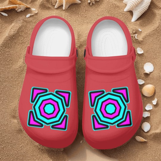 Discover Trusta cube Geometry Dash icon Nurse Clogs