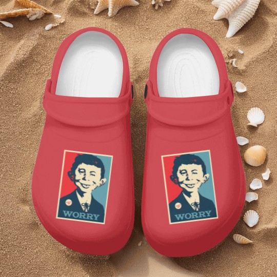 Discover WHAT ME WORRY Nurse Clogs