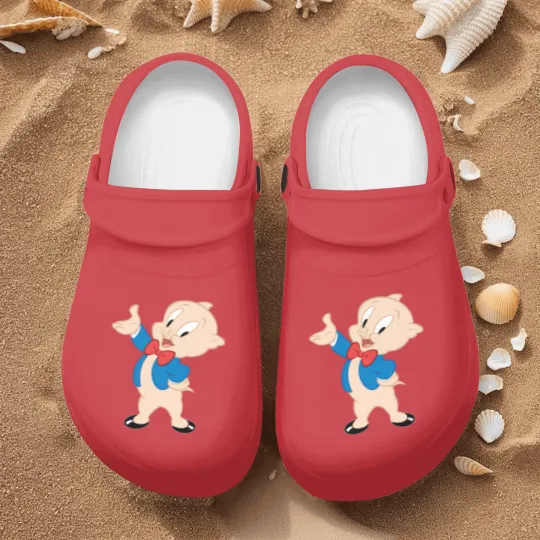 Discover Porky Pig | Classic Pose Nurse Clogs