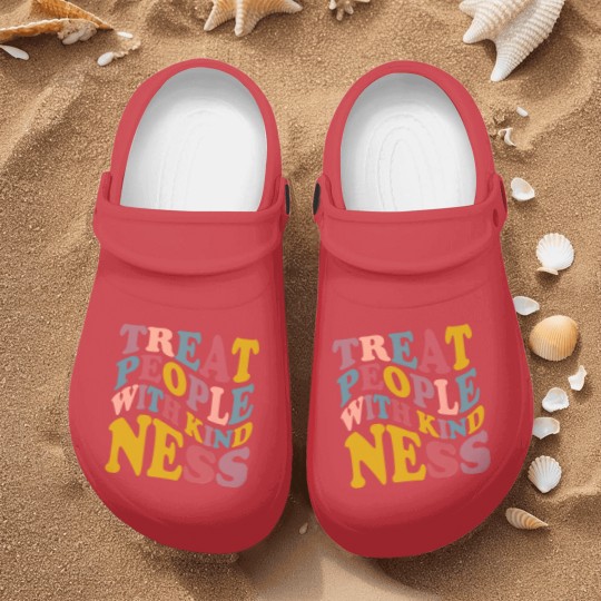 Discover Treat People With Kindness Nurse Clogs