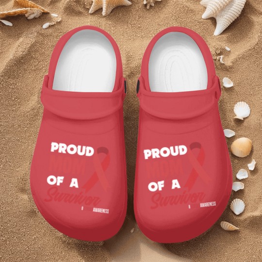 Discover Proud Mom Of A Survivor Stroke Awareness Nurse Clogs