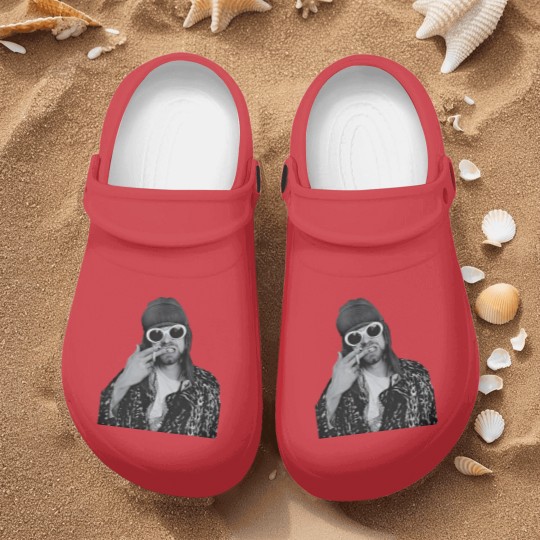 Discover Kurt Cobain Nurse Clogs,  Art Nurse Clogs, Kurt Cobain