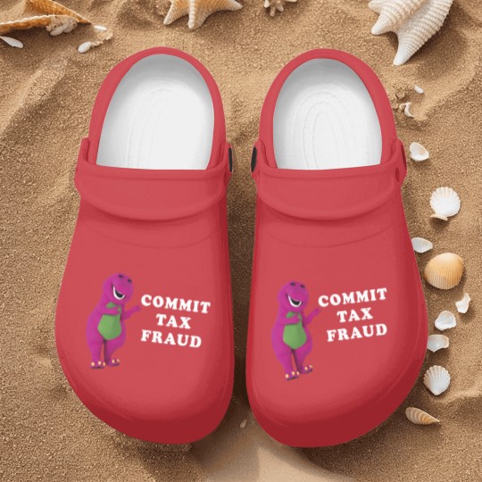 Discover Barney Commit Tax Fraud Customize Classic Nurse Clogs