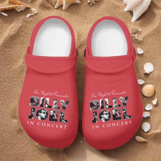 Discover One Night To Remember Billy Joel Tour Nurse Clogs, Billy Joel Merch Nurse Clogs