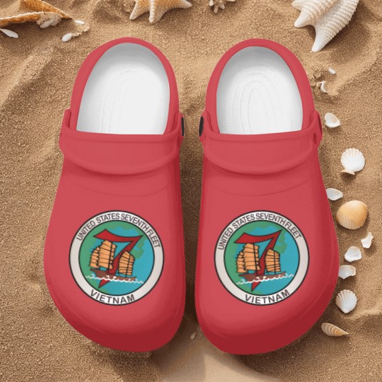 Discover Navy United States Seventh Fleet Vietnam Nurse Clogs