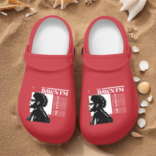 Discover Weeknds Nurse Clogs / Dawn Fm Custom Album Cover Nurse Clogs
